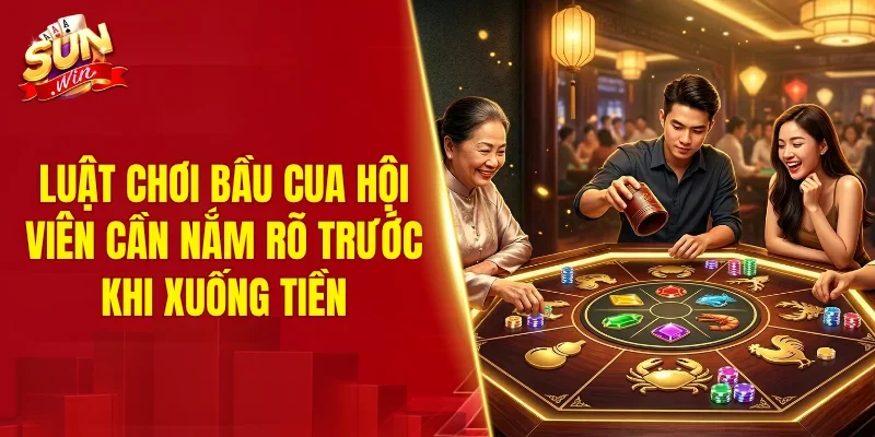 Luật chơi bầu cua hội viên cần nắm rõ trước khi xuống tiền
